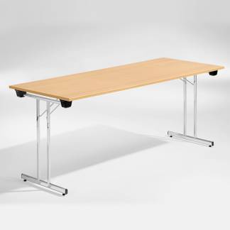 Bord Dinner, B&oslash;k 1800x800 mm, Krom understel