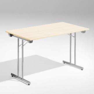 Bord Dinner, Birk 1200x800 mm, Alugr&aring;t understel