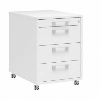 Skuffesektion DNA 4 skuffer, Hvid