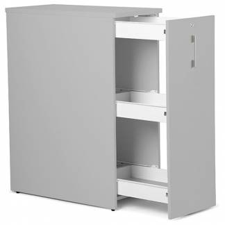 Towerskab DNA To-sidet, Lys gr&aring;