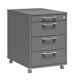 Skuffesektion DNA 4 skuffer, Antracit