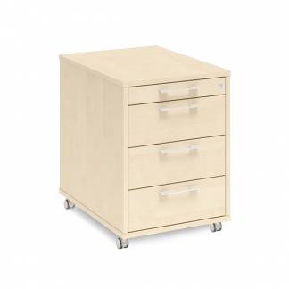 Skuffesektion DNA 4 skuffer, Birk