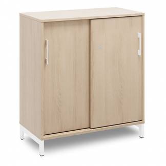 Kontorskab DNA, 800x890 mm, Eg/Hvid 2A4