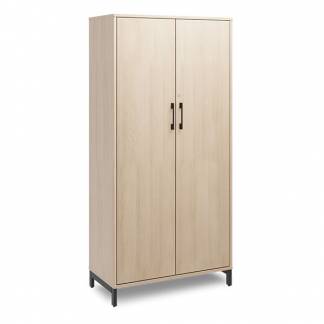 Kontorskab DNA, 800x1660 mm, Eg/Sort 4A4