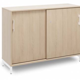 Kontorskab DNA, 1200x890 mm, Eg/Hvid 2A4