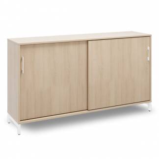 Kontorskab DNA, 1600x890 mm, Eg/Hvid 2A4
