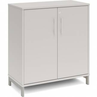 Kontorskab DNA, 800x890 mm, Lys gr&aring;/Alugr&aring; 2A4/2A4