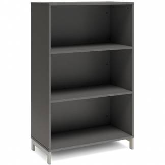 Bogreol DNA, 800x1275 mm, Antracit/Alugr&aring; 3A4