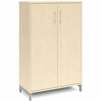 Kontorskab DNA, 800x1275 mm, Birk/Alugr&aring; 3A4