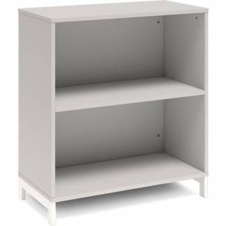 Bogreol DNA, 800x890 mm, Lys gr&aring;/Hvid 2A4