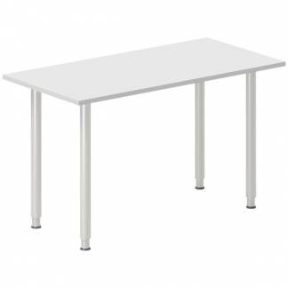 Skrivebord DNA, Lysgr&aring; 1200x600 mm I-ben/Alugr&aring;