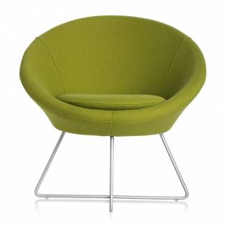 Stol Paris Limegr&oslash;n med alugr&aring; ben