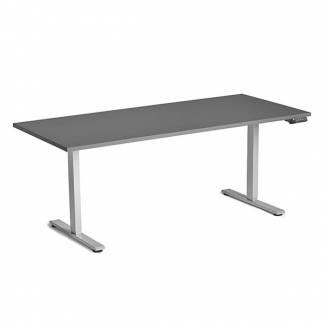 H&aelig;ve-s&aelig;nkebord Ekoflex 2.0, antracit bordplade 1800x800mm