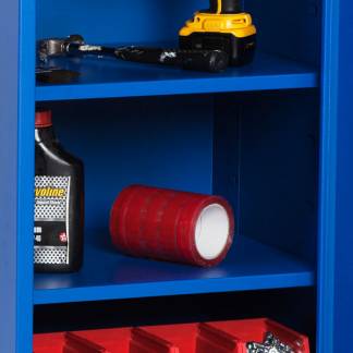 Hylde til ErgoLite v&aelig;rkt&oslash;jsskab, RAL5005