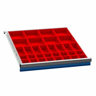 Skuffeindretning 700/07 Komb. B H100mm