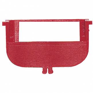 Plast skilleplade 46 mm R&oslash;d