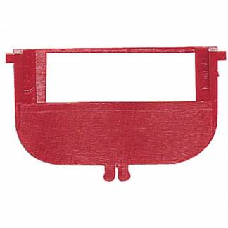 Plast skilleplade 46 mm R&oslash;d