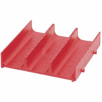 Plasttrau 150x150 3 r&aelig;kker R&oslash;d