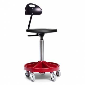 Mont&oslash;rstol All-round model 3134 R&oslash;d med rygst&oslash;tte