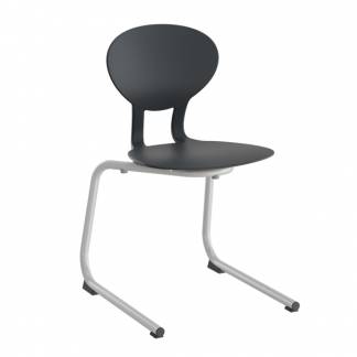 Stol Rocka 3075M Sort/Alugrå RAL9006