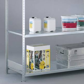 Universalreol Hylde Boltlessplan med st&aring;lhylder 2250x800 mm