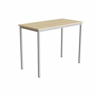 Bord Combi 200, 1200x600 mm H&oslash;jde 900 mm Birk laminat p&aring; alugr&aring;t understel