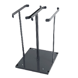 Affaldsstativ til kildesortering Dobbelt 2 x 60L Guran Gr&aring;