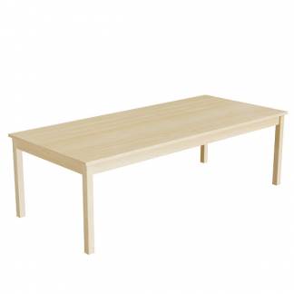 Bord Lovis 601, 1800x800 mm H&oslash;jde 550 mm med birk laminat, birk understel