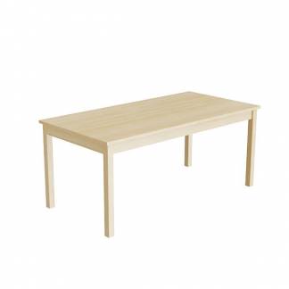 Bord Lovis 601, 1400x700 mm H&oslash;jde 600 mm med lydd&aelig;mpende birk laminat, birk understel