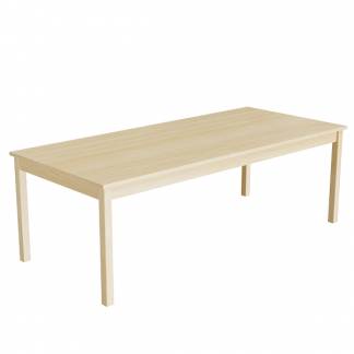 Bord Lovis 601, 1800x800 mm H&oslash;jde 600 mm med lydd&aelig;mpende birk laminat, birk understel