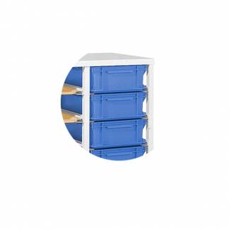 Plastkasse til bakke- og plastkassevogn 300x400x110 mm Bl&aring;