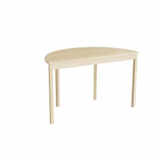 Bord Lovis 609, 1200x600 mm H&oslash;jde 720 mm med birk laminat, birk understel
