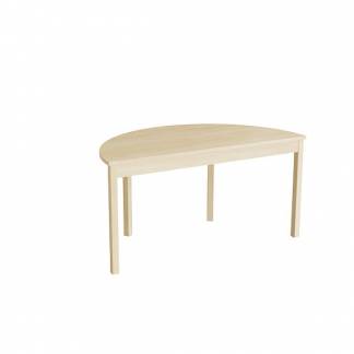 Bord Lovis 609, 1200x600 mm H&oslash;jde 600 mm med lydd&aelig;mpende birk laminat, birk understel