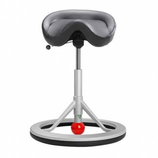 BackApp Smart Palma Breathe, sort med alugr&aring;t understel