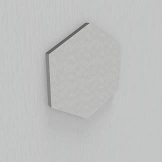 Lydabsorbent Honey EcoSUND, 600x520x20 mm Hvid, uden tekstil