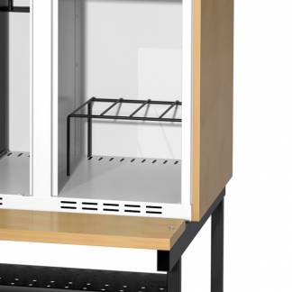 Fritst&aring;ende skohylde