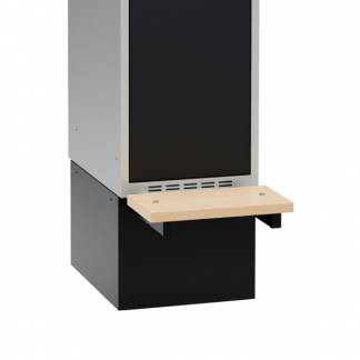 H&oslash;j sokkel siddeb&aelig;nk i birk 400x550mm