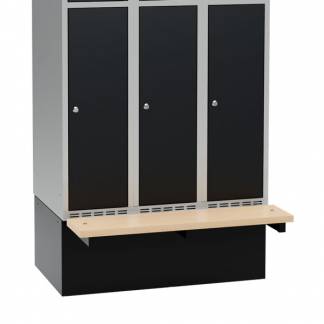 H&oslash;j sokkel siddeb&aelig;nk i birk 1000x550mm