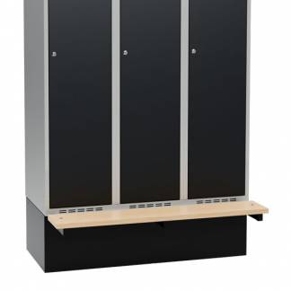 H&oslash;j sokkel siddeb&aelig;nk i birk 1200x550mm