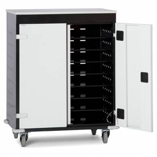 PC opladningsskab p&aring; hjul 16 rum - seq