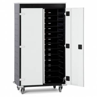 PC opladningsskab p&aring; hjul 26 rum - seq