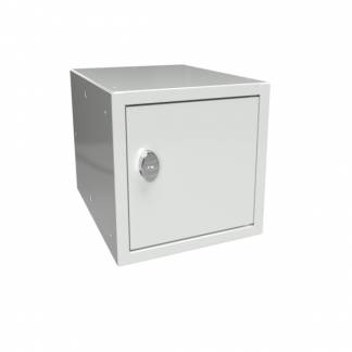 Opbevaringsboks 270x270x350 mm Gr&aring; d&oslash;r, greb