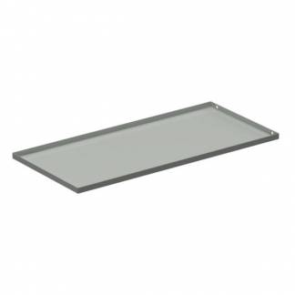 BST Drypbakke, udtr&aelig;ksbar, 4 pladser B1000 mm Lys gr&aring;