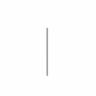 BST Ophængsskine og vægskinne L989 mm Lys grå