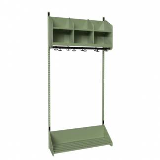 BST Kombination B,  Startsektion 3 pladser B 900 mm, gr&oslash;n