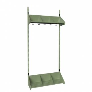 BST Kombination E,  Startsektion 3 pladser B 900 mm, gr&oslash;n