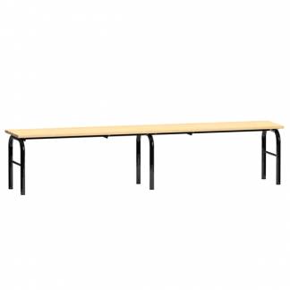 Fritstående bænk i fyr, bredde 2000 mm