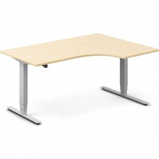 H&aelig;ve-s&aelig;nkebord DNA, Birk 1600x1200 mm H&oslash;jre 2-ben/Alugr&aring;