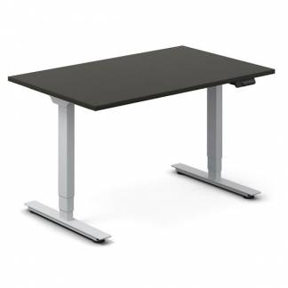 H&aelig;ve-s&aelig;nkebord DNA, Antracit 1200x800 mm 2-ben/Alugr&aring;