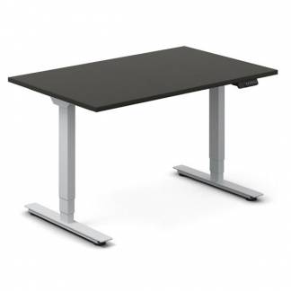 H&aelig;ve-s&aelig;nkebord DNA, Antracit 1200x800 mm 2-ben/Alugr&aring;